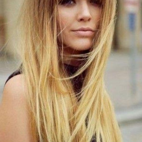 Long Hairstyles With A Fringe (Photo 4 of 20)