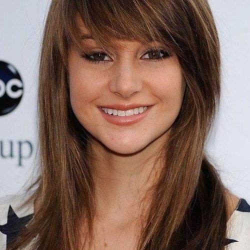 Long Hairstyles With Swoop Bangs (Photo 6 of 15)