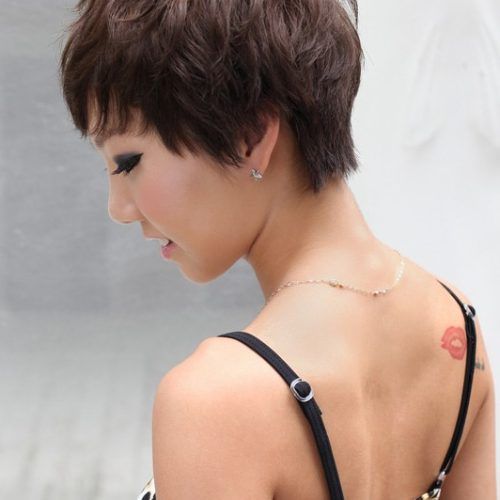 Long Pixie Haircuts With Soft Feminine Waves (Photo 14 of 20)