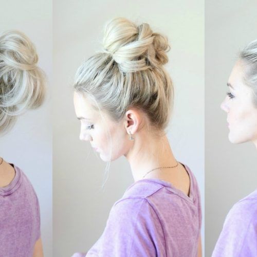 Loose Messy Ponytail Hairstyles For Dyed Hair (Photo 13 of 20)