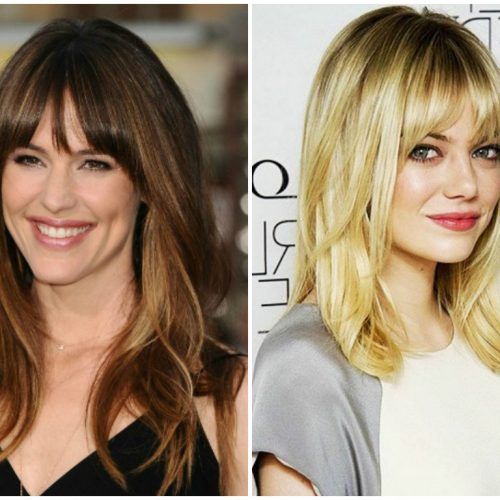 Medium Haircuts With Fringes (Photo 10 of 20)