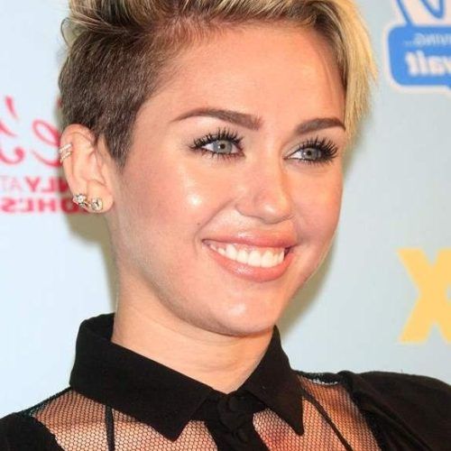 Miley Cyrus Pixie Haircuts (Photo 11 of 20)