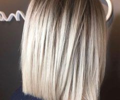 20 Inspirations One Length Short Blonde Bob Hairstyles