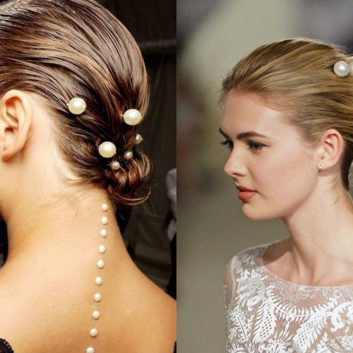 Pearls Bridal Hairstyles (Photo 1 of 20)