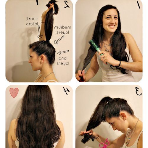 Ponytail Layered Long Hairstyles (Photo 16 of 20)