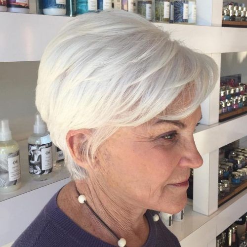 Punky Pixie Haircuts For Over 60 (Photo 17 of 20)