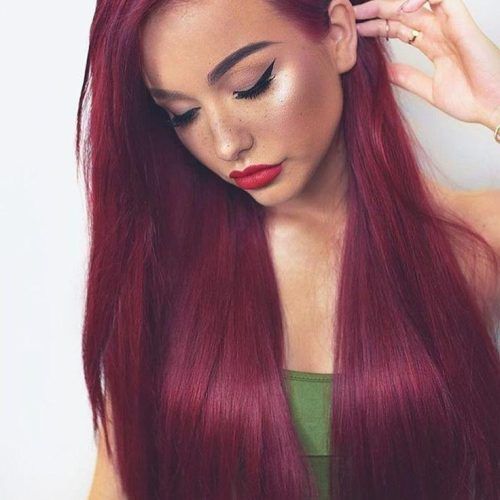 Red Long Hairstyles (Photo 6 of 20)
