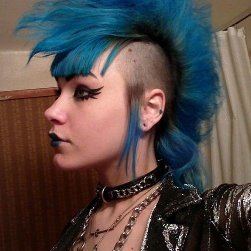 Rocker Girl Mohawk Hairstyles (Photo 3 of 20)