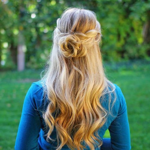 Rosette Curls Prom Hairstyles (Photo 2 of 20)