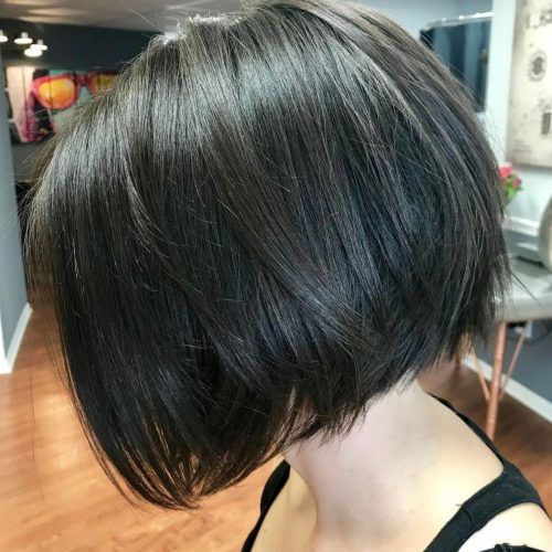 Shiny Strands Blunt Bob Hairstyles (Photo 4 of 20)