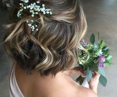 2024 Popular Short Wedding Hairstyles for Bridesmaids