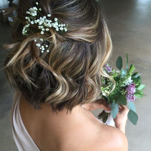 Short Wedding Hairstyles For Bridesmaids (Photo 1 of 15)