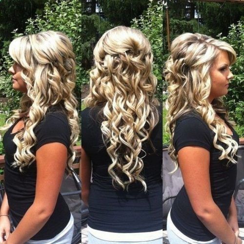 Wedding Hairstyles For Long Hair With Curls (Photo 12 of 15)