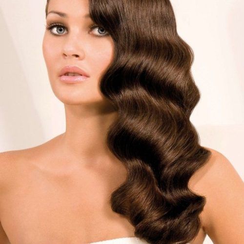 Wedding Hairstyles For Vintage Long Hair (Photo 13 of 15)