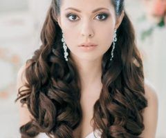 2024 Latest Wedding Hairstyles with Long Hair Down