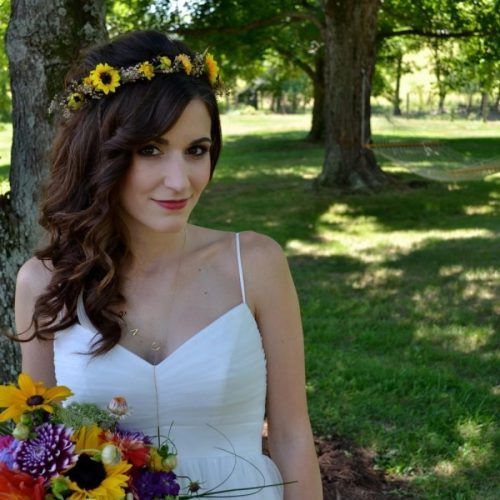 Wedding Hairstyles With Sunflowers (Photo 9 of 15)