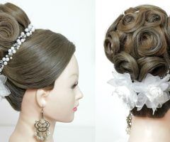 15 Best Collection of Wedding Updos for Long Hair Bridesmaids