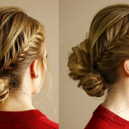 Accent Braid Prom Updos (Photo 7 of 20)