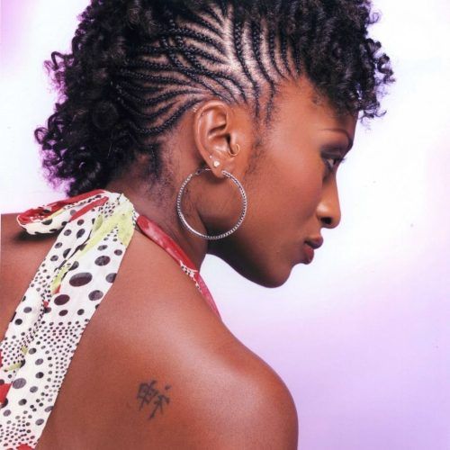 Braided Hairstyles On Short Natural Hair (Photo 7 of 15)