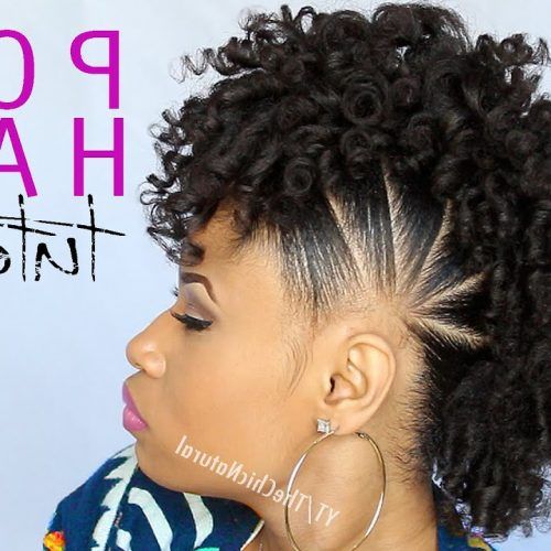Braided Mohawk Hairstyles With Curls (Photo 14 of 20)