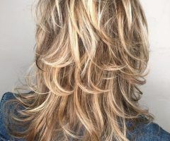 20 Inspirations Bronde Shaggy Hairstyles with Feathered Layers