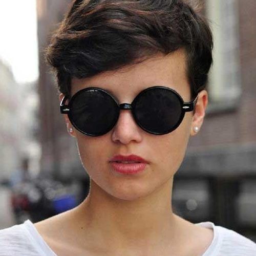 Brunette Pixie Haircuts (Photo 2 of 20)