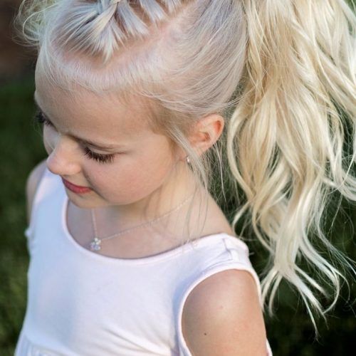 Bubbly Blonde Pony Hairstyles (Photo 4 of 20)