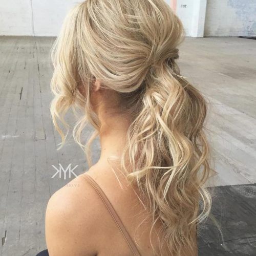 Charmingly Soft Ponytail Hairstyles (Photo 17 of 20)