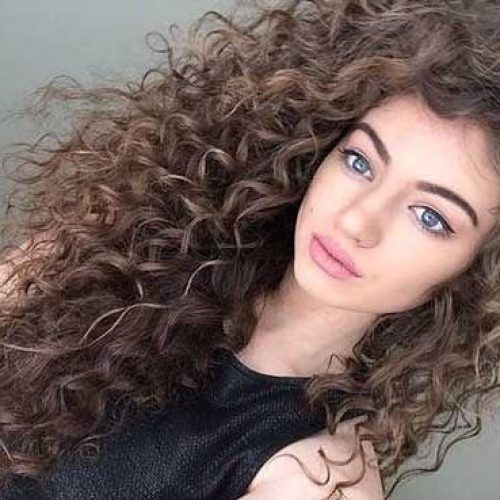 Curly Hair Long Hairstyles (Photo 17 of 20)
