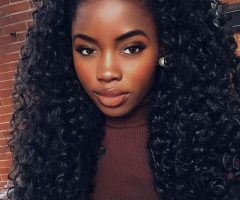 15 Collection of Curly Long Hairstyles for Black Women