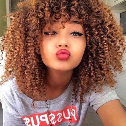 Curly Long Hairstyles For Black Women (Photo 8 of 15)