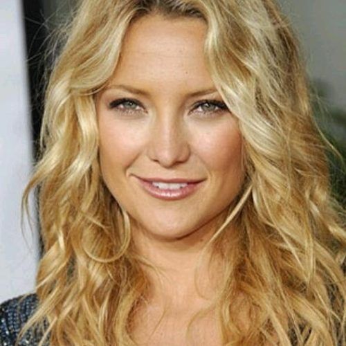 Curly Long Hairstyles For Round Faces (Photo 12 of 15)
