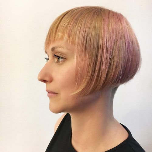 Disconnected Blonde Balayage Pixie Hairstyles (Photo 7 of 20)