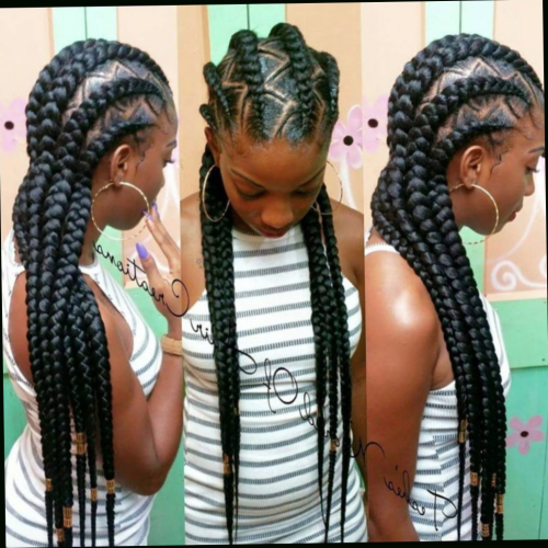 Easy Cornrows Hairstyles (Photo 4 of 15)