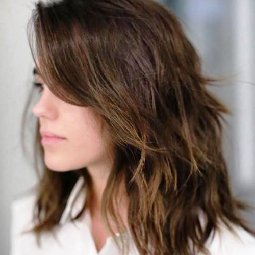 Easy Medium Length Hairstyles For Thick Wavy Hair (Photo 15 of 20)