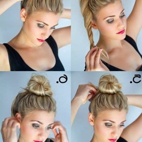 Exotic Twisted Knot Hairstyles (Photo 12 of 15)