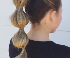 20 Collection of High Looped Ponytail Hairstyles with Hair Wrap