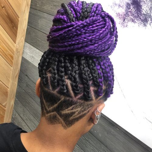 Lavender Braided Mohawk Hairstyles (Photo 4 of 20)