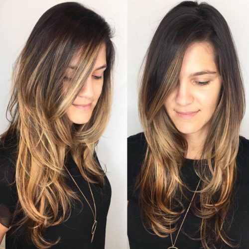 Lob Hairstyles With Face-Framing Layers (Photo 8 of 20)