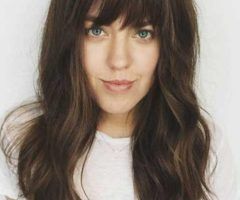 2024 Latest Long Haircuts Styles with Bangs