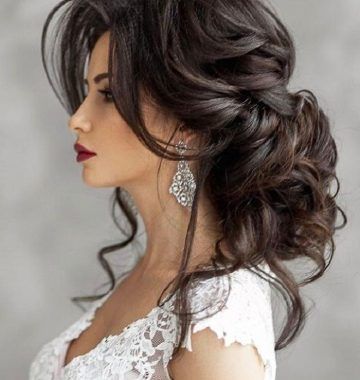 Long Hairstyle for Wedding