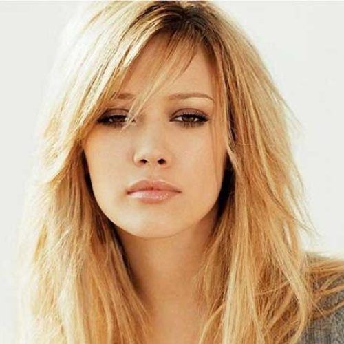Long Hairstyles For Round Faces With Bangs (Photo 13 of 15)