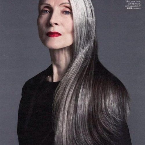 Long Hairstyles On Older Women (Photo 10 of 15)