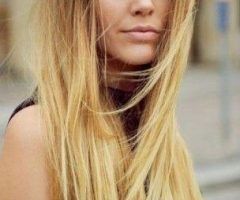 20 Photos Long Hairstyles with Straight Bangs