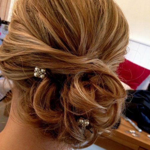Loose Bun Wedding Hairstyles (Photo 12 of 15)