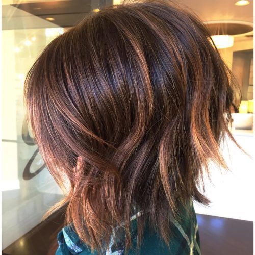 Medium Copper Brown Shag Haircuts For Thick Hair (Photo 6 of 20)