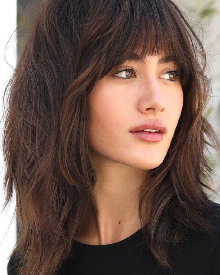 20 Inspirations Medium Haircuts with a Fringe