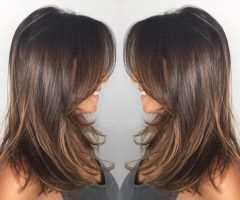 20 Collection of Medium Hairstyles Brunette Layers