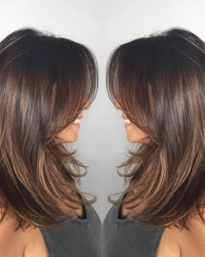 20 Collection of Medium Hairstyles Brunette Layers
