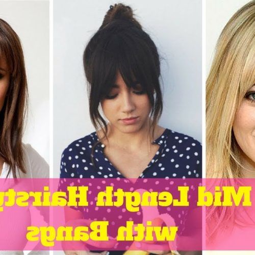Medium Hairstyles With Bangs (Photo 20 of 20)